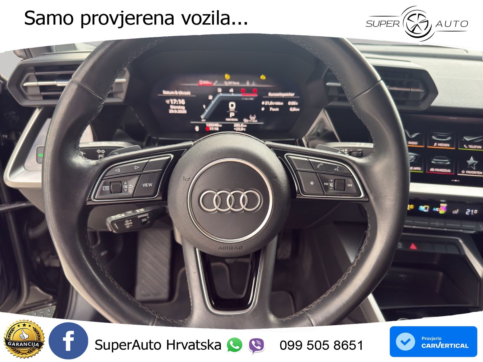 Audi A3 35 TDI (150 KS) S tronic LED+GR SJED+ACC