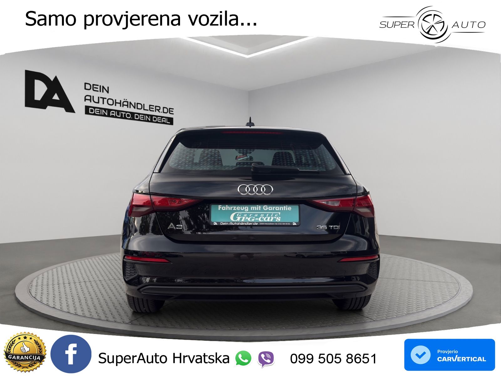 Audi A3 35 TDI (150 KS) S tronic LED+GR SJED+ACC