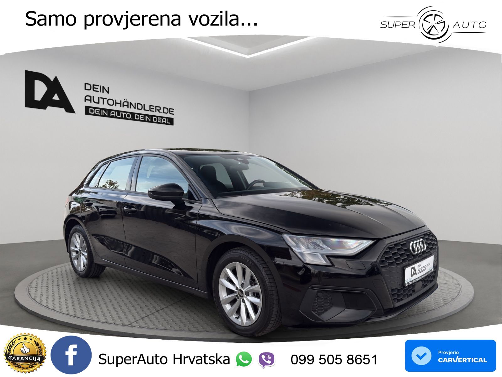 Audi A3 35 TDI (150 KS) S tronic LED+GR SJED+ACC