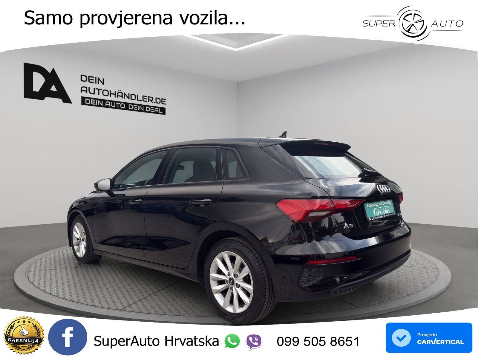 Audi A3 35 TDI (150 KS) S tronic LED+GR SJED+ACC