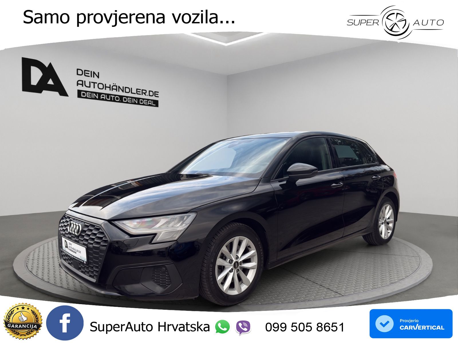Audi A3 35 TDI (150 KS) S tronic LED+GR SJED+ACC