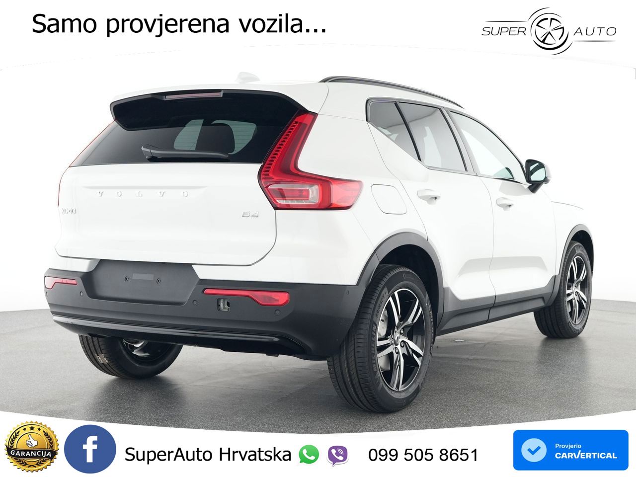 Volvo XC40 2.0 B4 197 KS Automatic LED+GR SJED+ACC