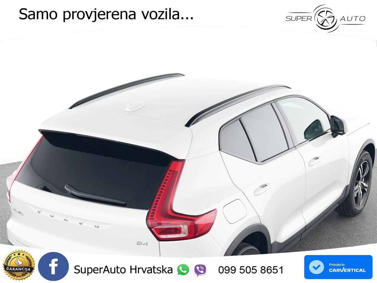 Volvo XC40 2.0 B4 197 KS Automatic LED+GR SJED+ACC