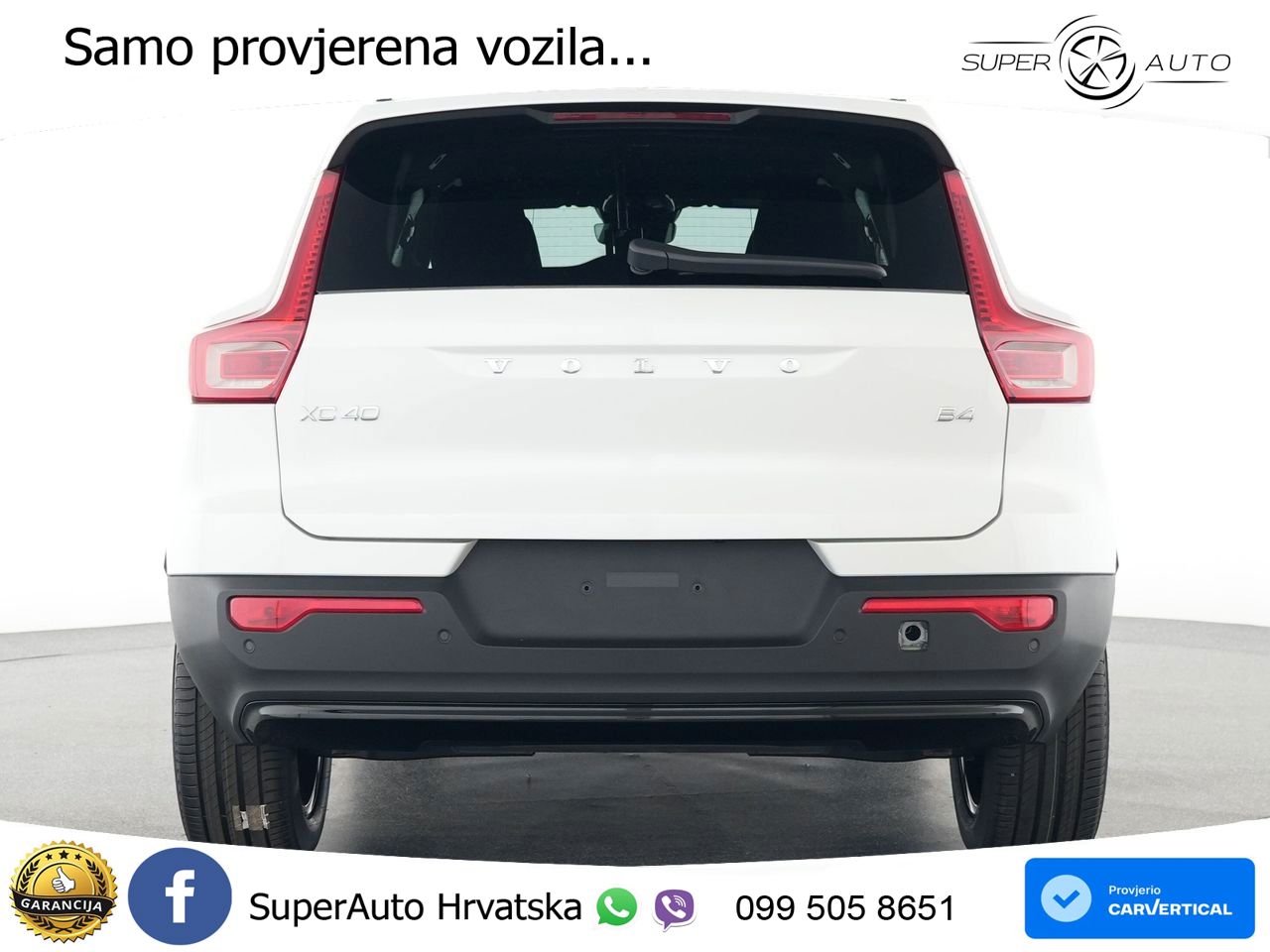 Volvo XC40 2.0 B4 197 KS Automatic LED+GR SJED+ACC