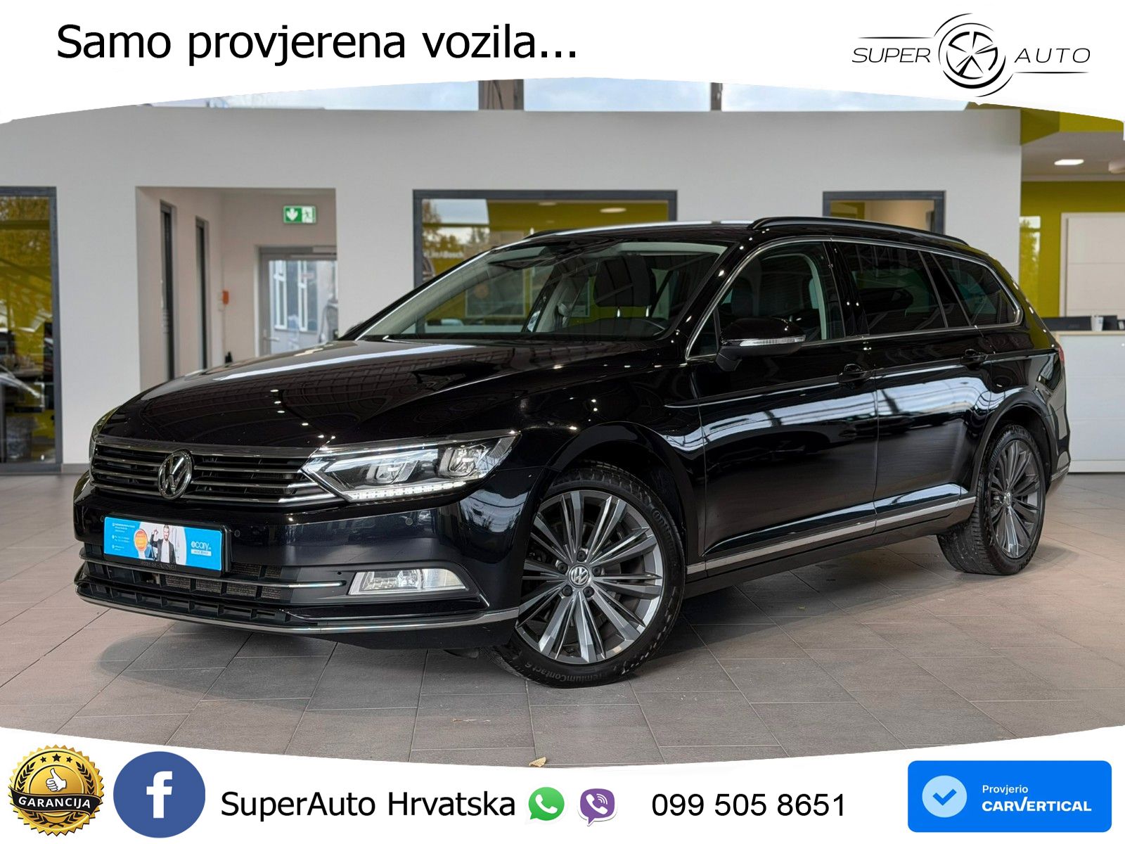 Volkswagen Passat Variant 2.0 TDI (190 KS) DSG LED+GR SJED+ACC