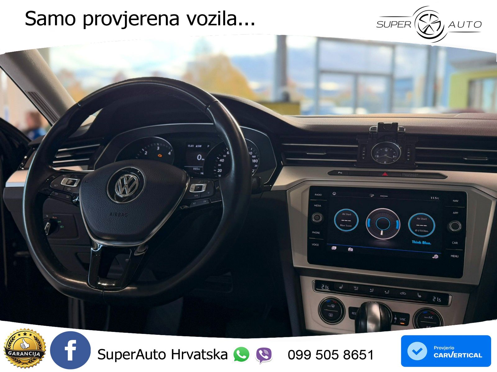 Volkswagen Passat Variant 2.0 TDI (190 KS) DSG LED+GR SJED+ACC