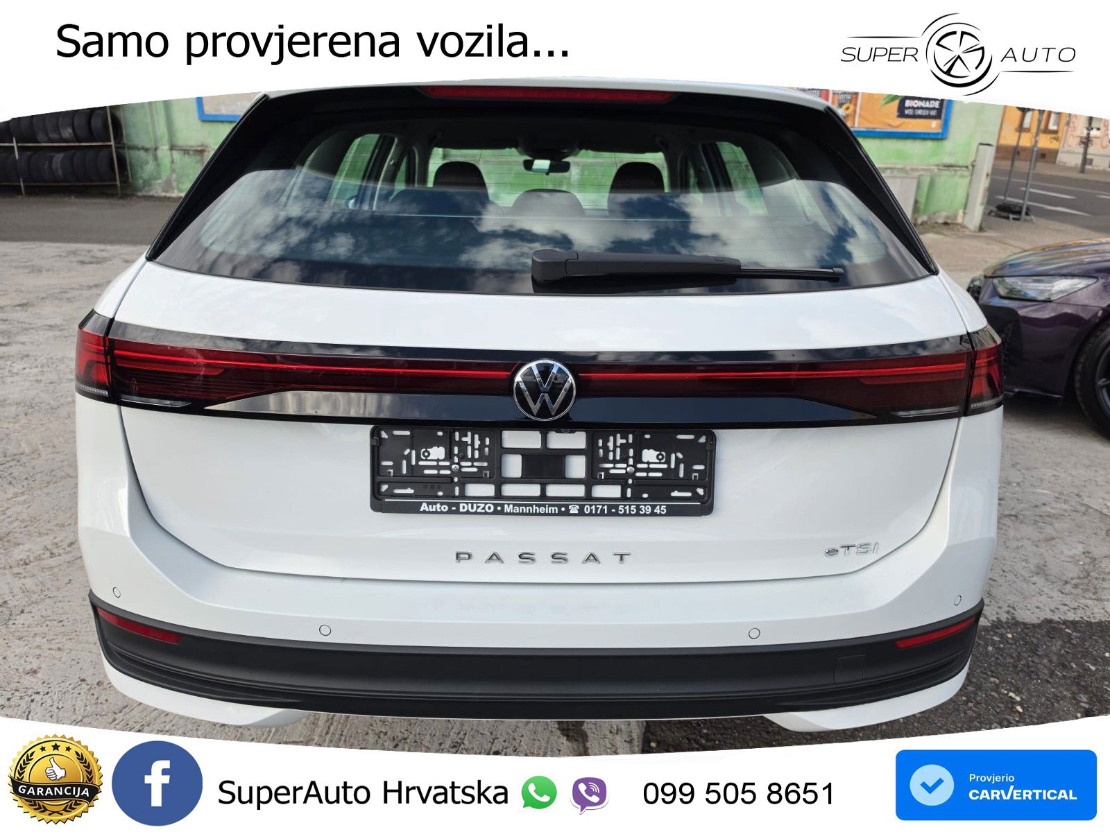 Volkswagen Passat Variant 1.5 eTSI (150 KS) DSG LED+GR SJED+ACC