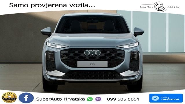 Audi Q3 Sportback 1.5 TFSI (150 KS) S tronic S line LED+GR SJED+ACC