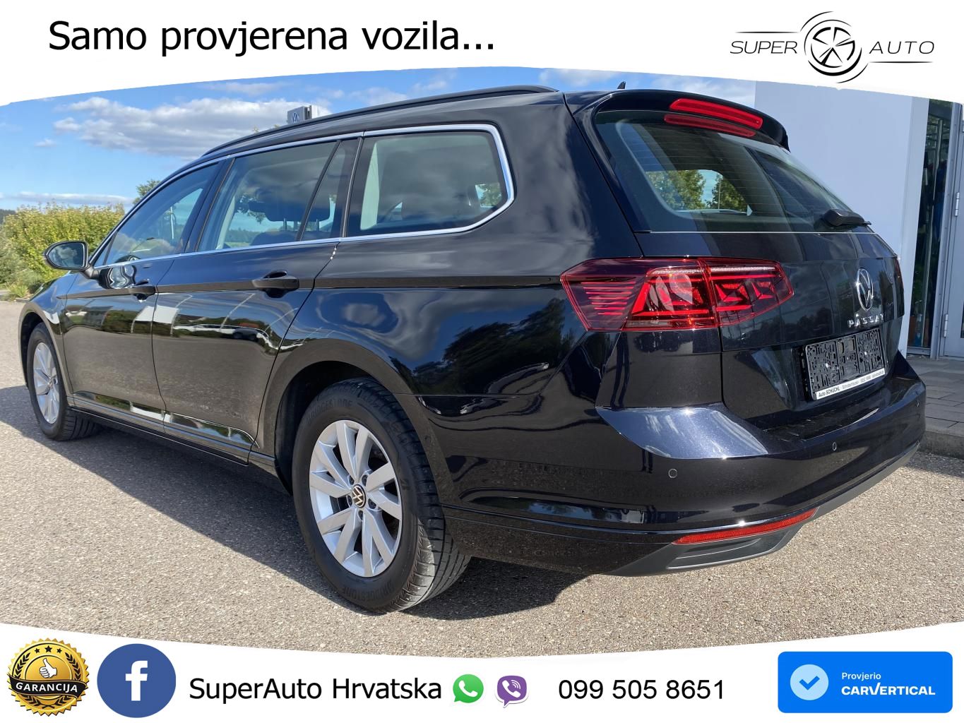 Volkswagen Passat Variant 2.0 TDI (150 KS) DSG Business LED+GR SJED+ACC