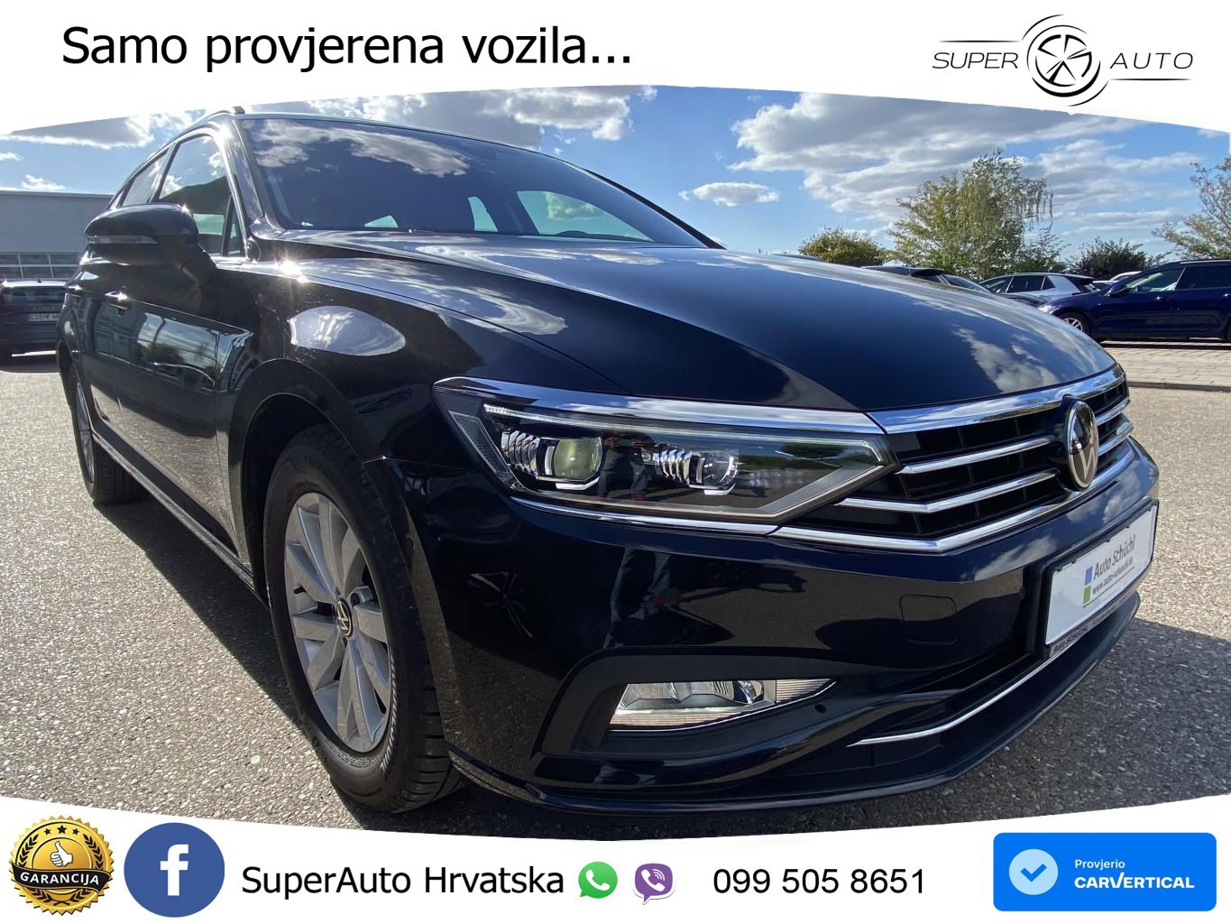 Volkswagen Passat Variant 2.0 TDI (150 KS) DSG Business LED+GR SJED+ACC