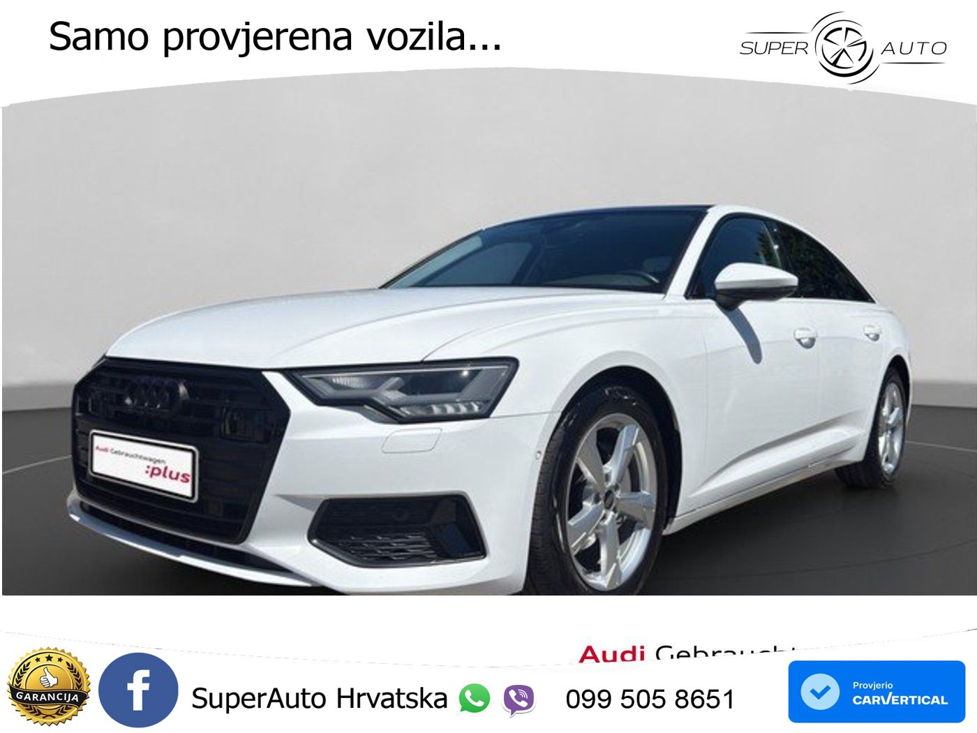 Audi A6 40 TDI (204 KS) S tronic LED+GR SJED+ACC