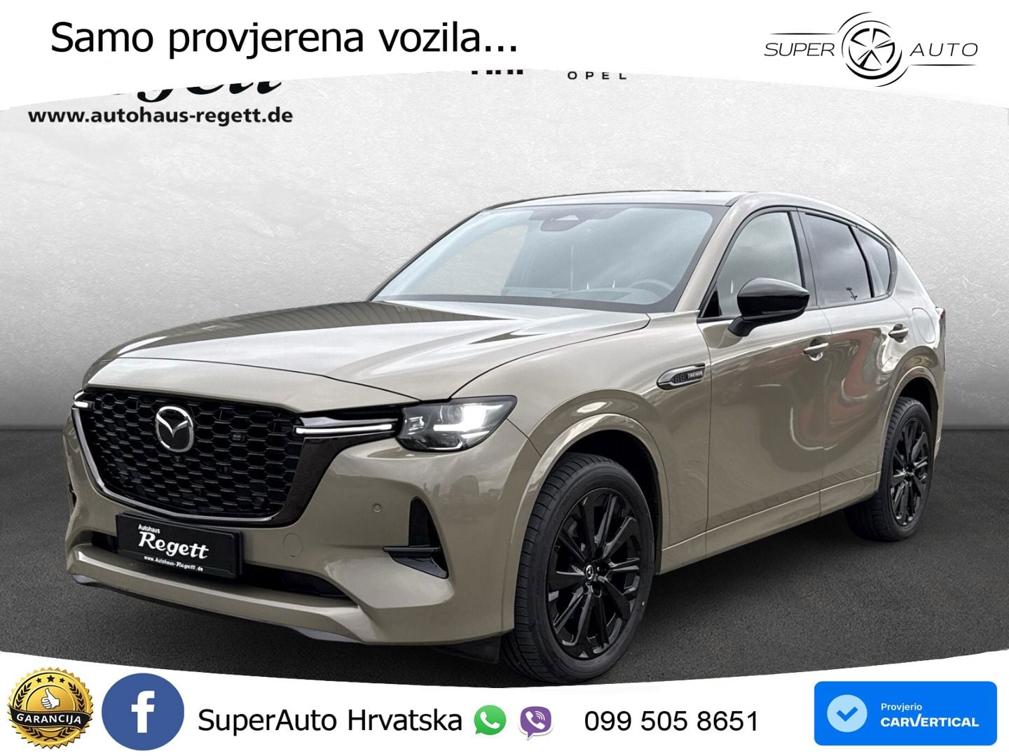 Mazda CX-60 3.3 e-Skyactiv D (254 KS) AWD Automatic MATRIX+GR SJED+KAM