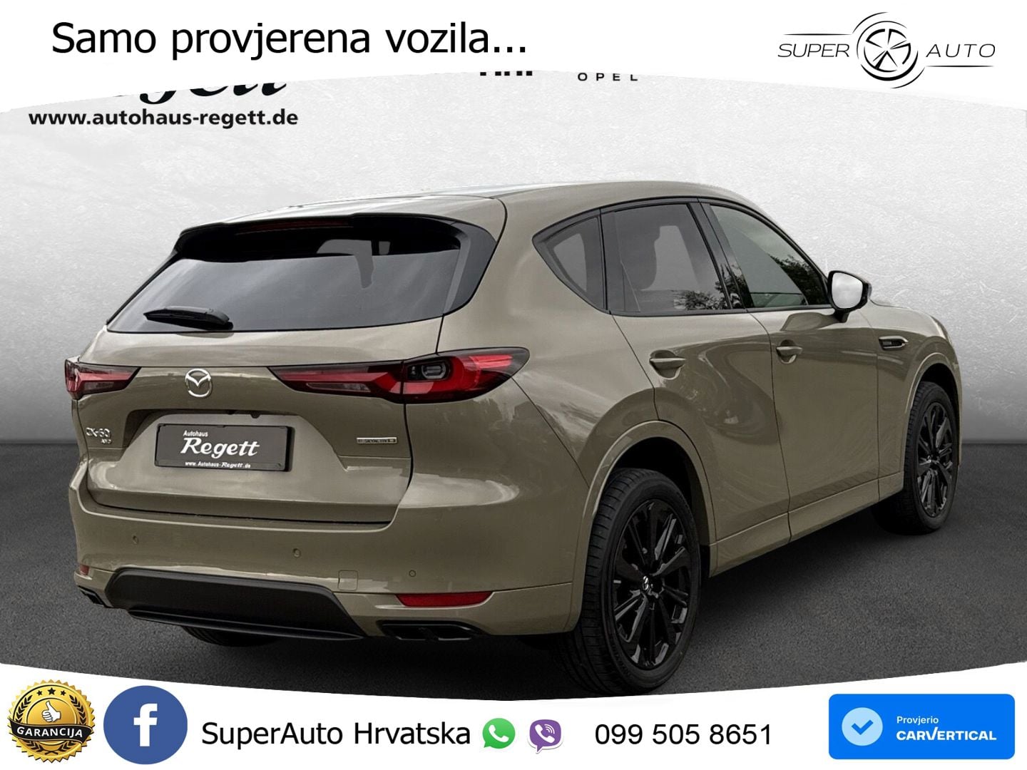 Mazda CX-60 3.3 e-Skyactiv D (254 KS) AWD Automatic MATRIX+GR SJED+KAM