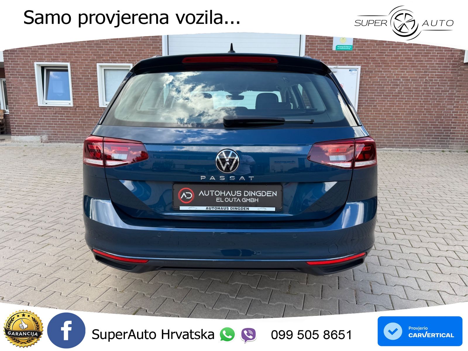 Volkswagen Passat Variant 2.0 TDI (150 KS) DSG Business LED+GR SJED+ACC