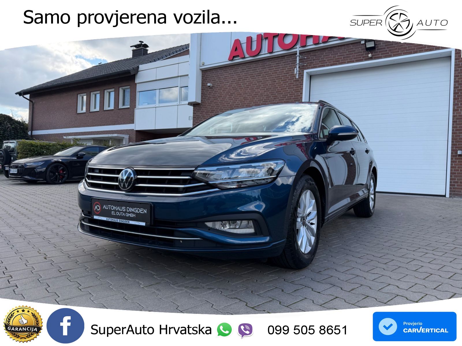 Volkswagen Passat Variant 2.0 TDI (150 KS) DSG Business LED+GR SJED+ACC