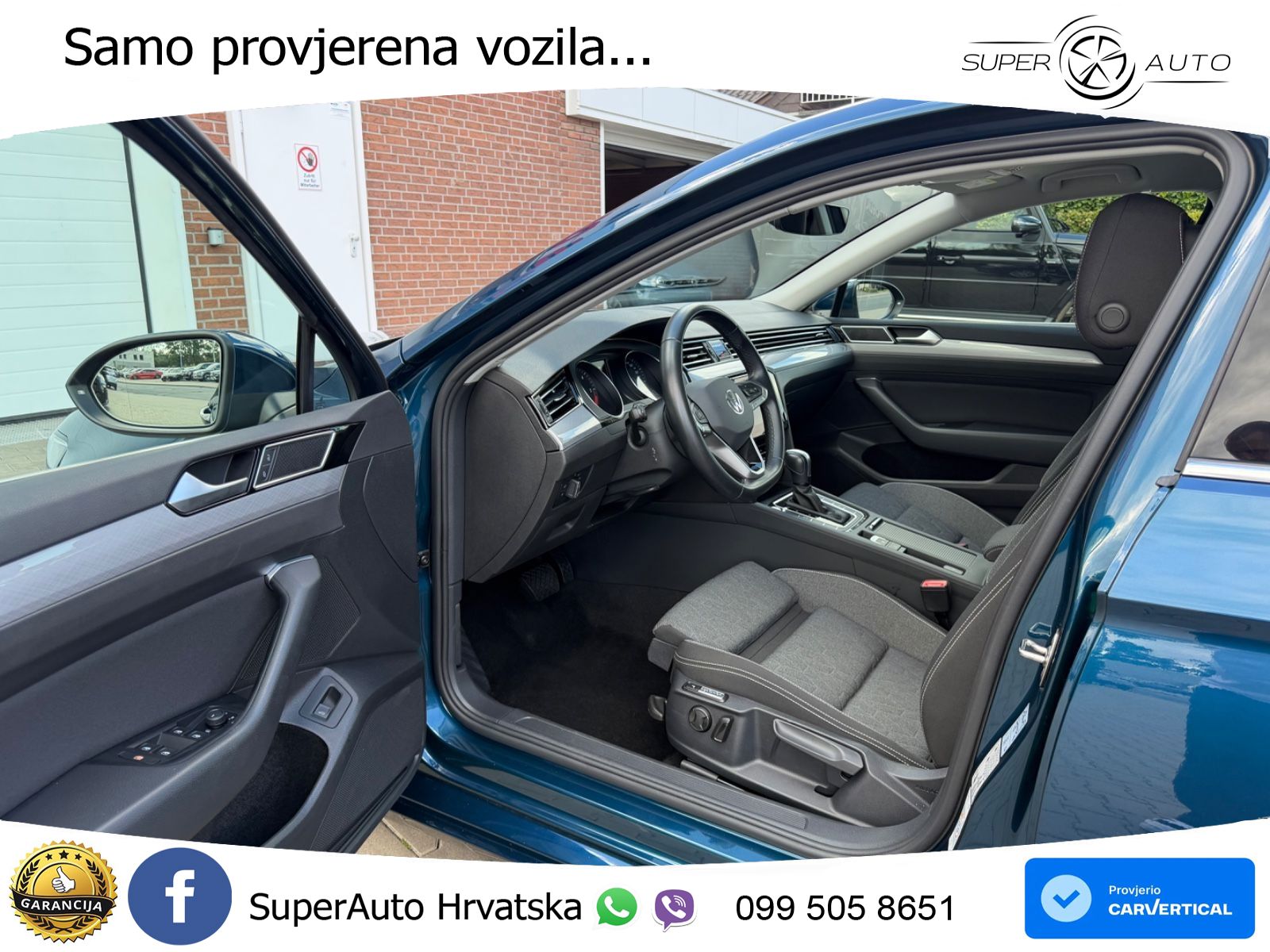 Volkswagen Passat Variant 2.0 TDI (150 KS) DSG Business LED+GR SJED+ACC