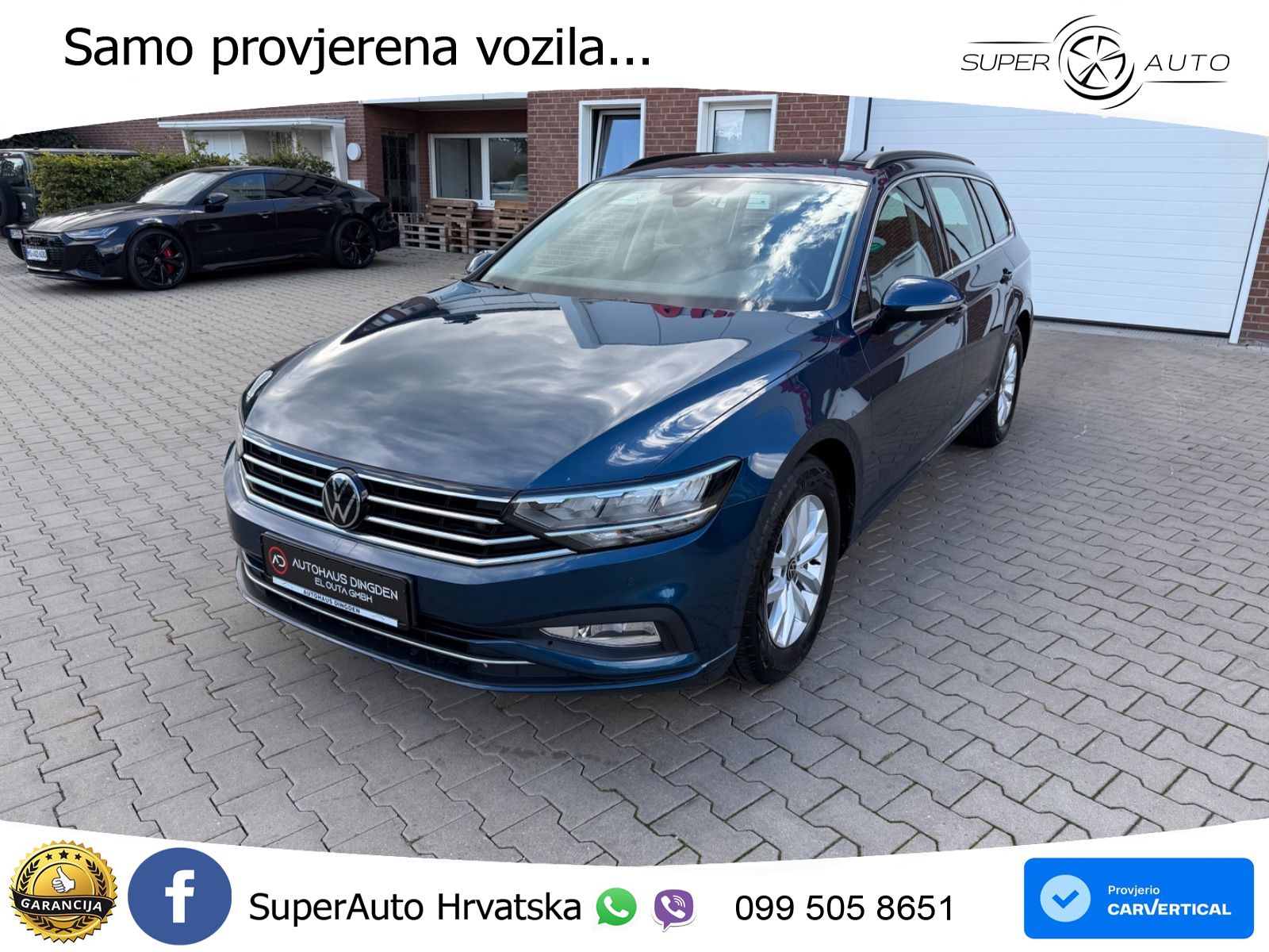 Volkswagen Passat Variant 2.0 TDI (150 KS) DSG Business LED+GR SJED+ACC