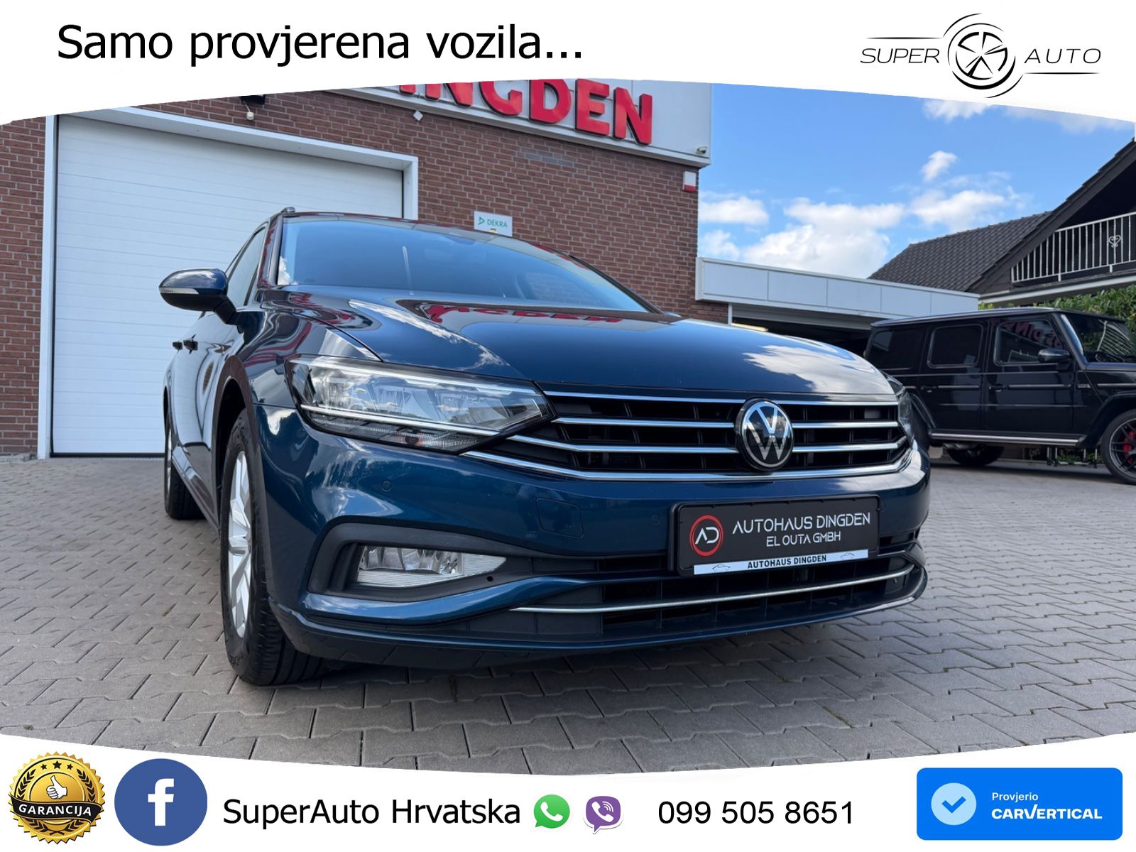 Volkswagen Passat Variant 2.0 TDI (150 KS) DSG Business LED+GR SJED+ACC