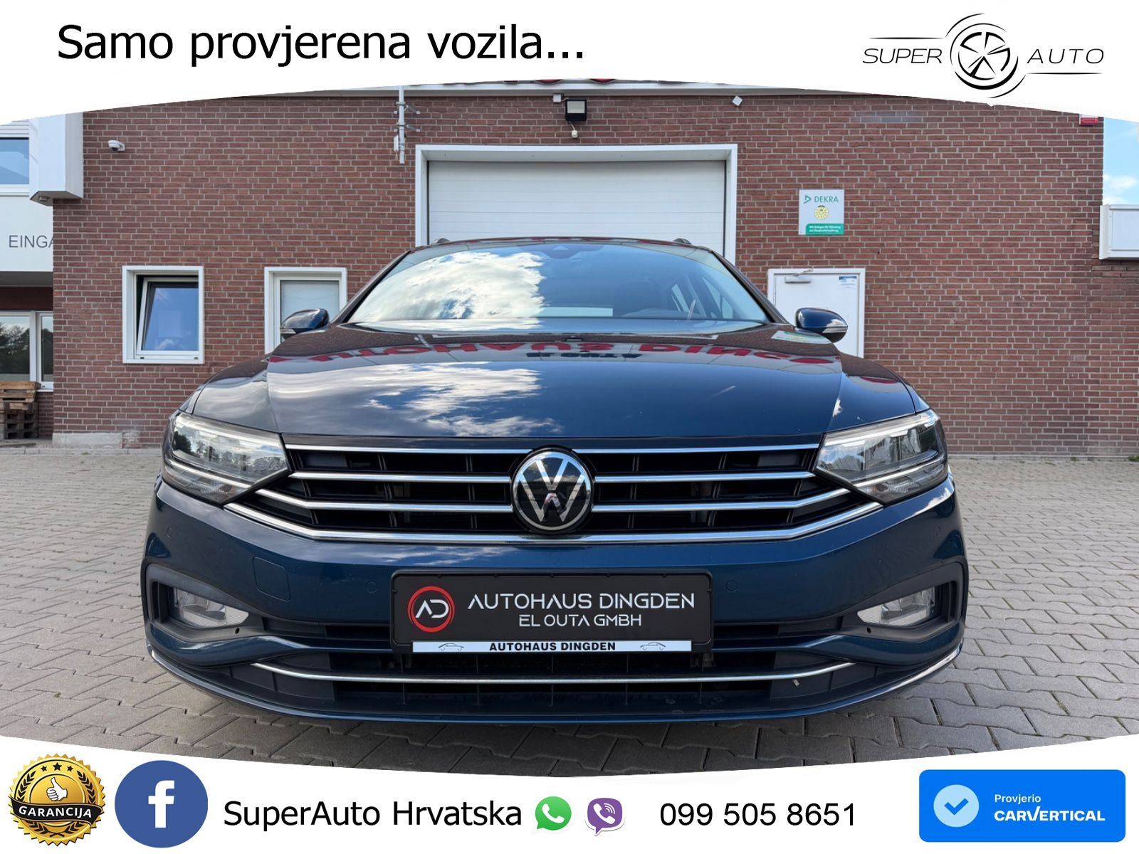 Volkswagen Passat Variant 2.0 TDI (150 KS) DSG Business LED+GR SJED+ACC
