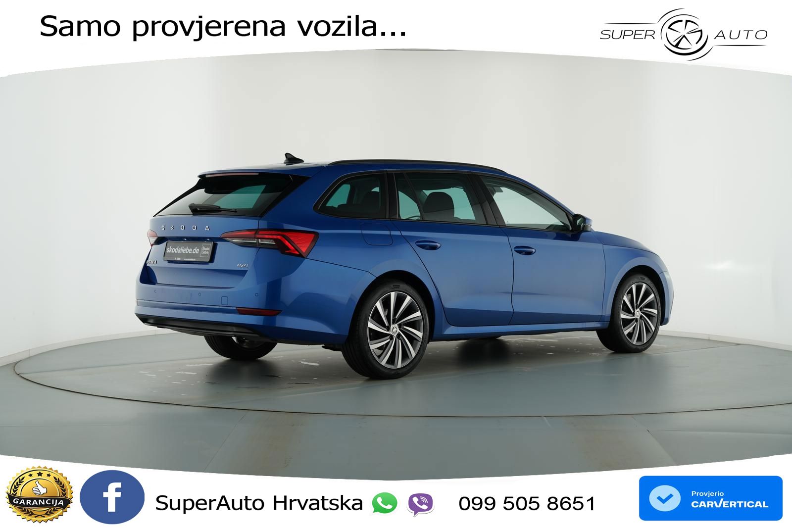 Škoda Octavia Combi RS 2.0 TDI (200 KS) 4x4 DSG