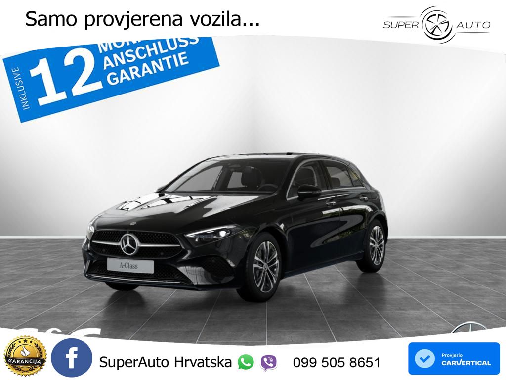 Mercedes-Benz A 180d 8G-DCT ACC+GR SJED+360+PANO