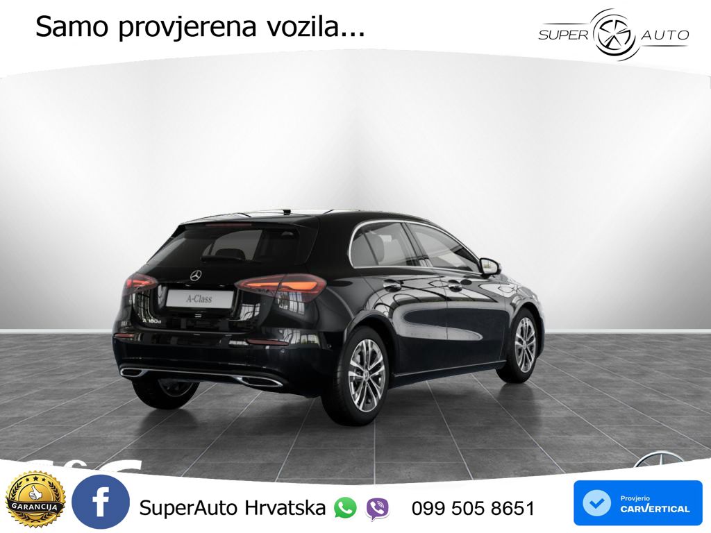 Mercedes-Benz A 180d 8G-DCT ACC+GR SJED+360+PANO