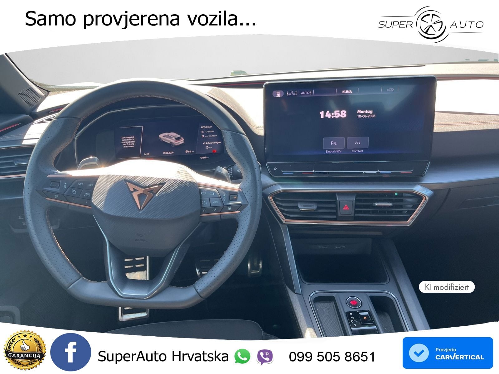 Cupra Formentor 1.4 TSI (245 KS) e-Hybrid DSG VZ LED+GR SJED+ACC