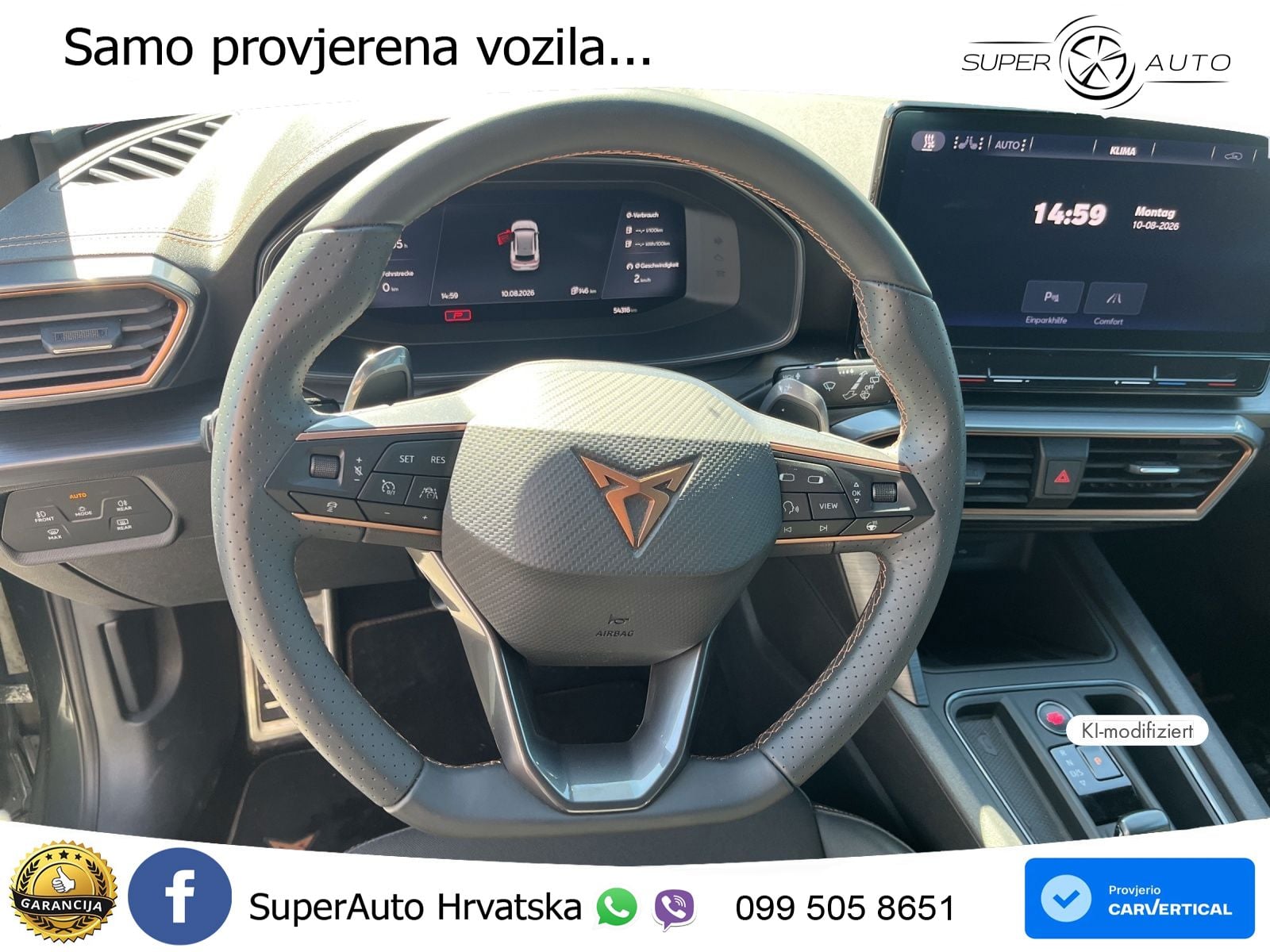 Cupra Formentor 1.4 TSI (245 KS) e-Hybrid DSG VZ LED+GR SJED+ACC