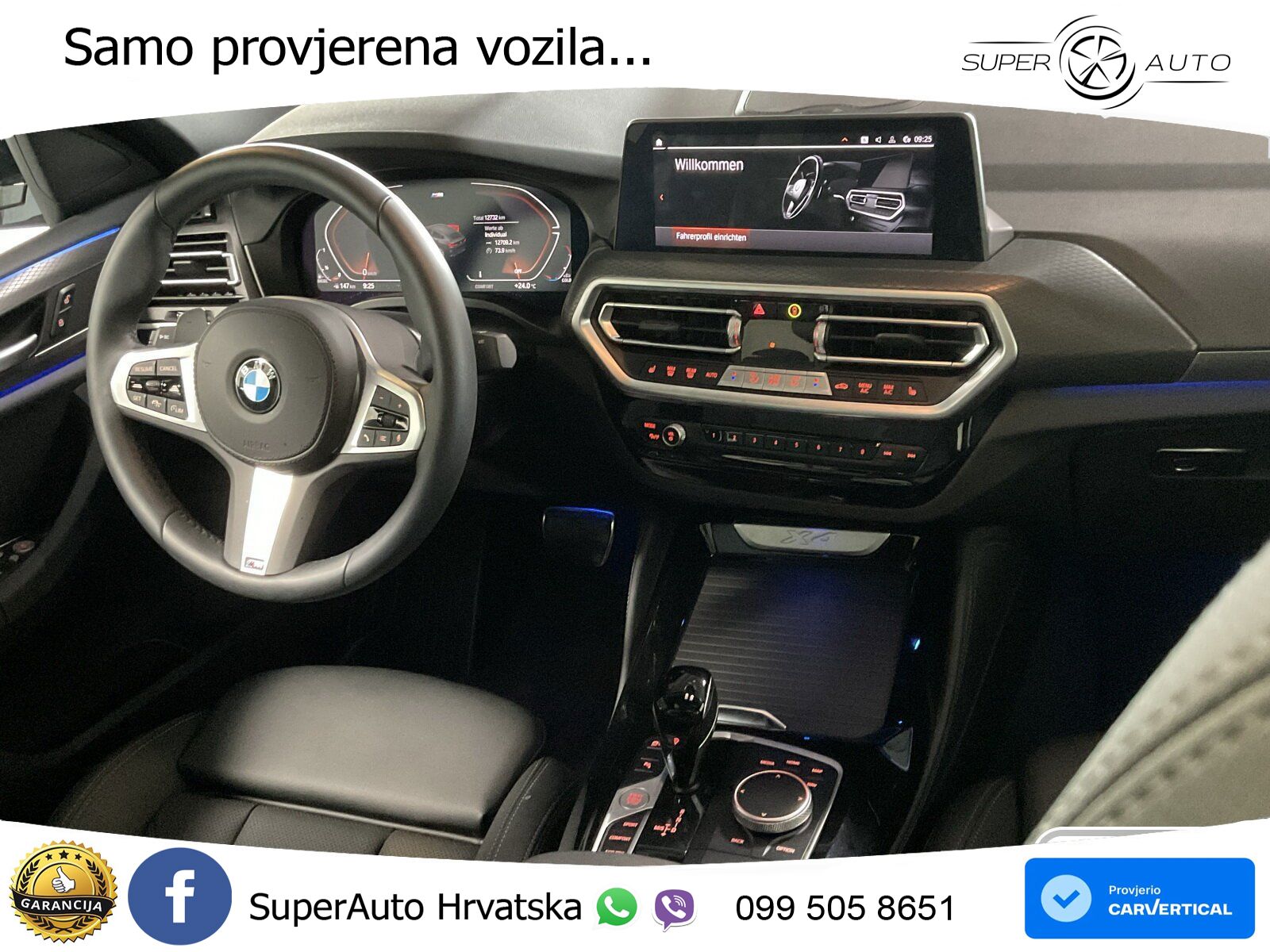 BMW X4 20d (190 KS) xDrive Steptronic M Sport LED+GR SJED+ACC