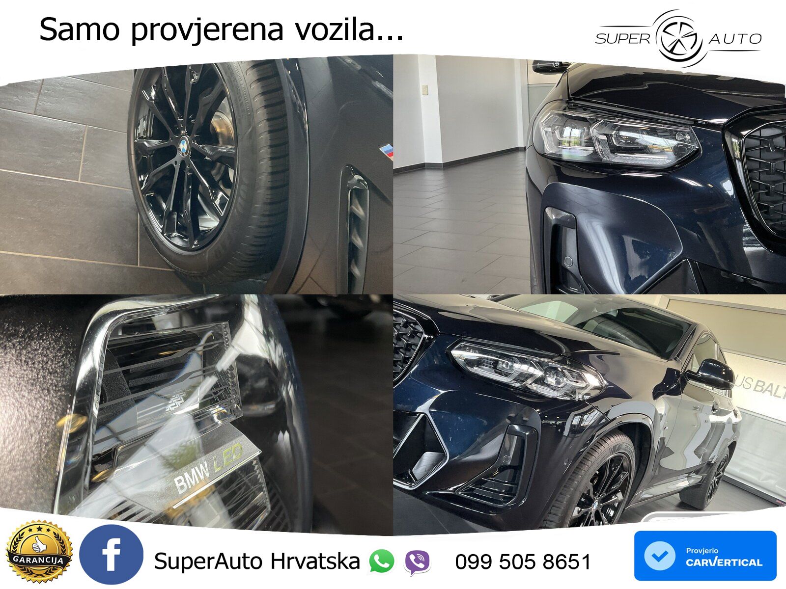 BMW X4 20d (190 KS) xDrive Steptronic M Sport LED+GR SJED+ACC