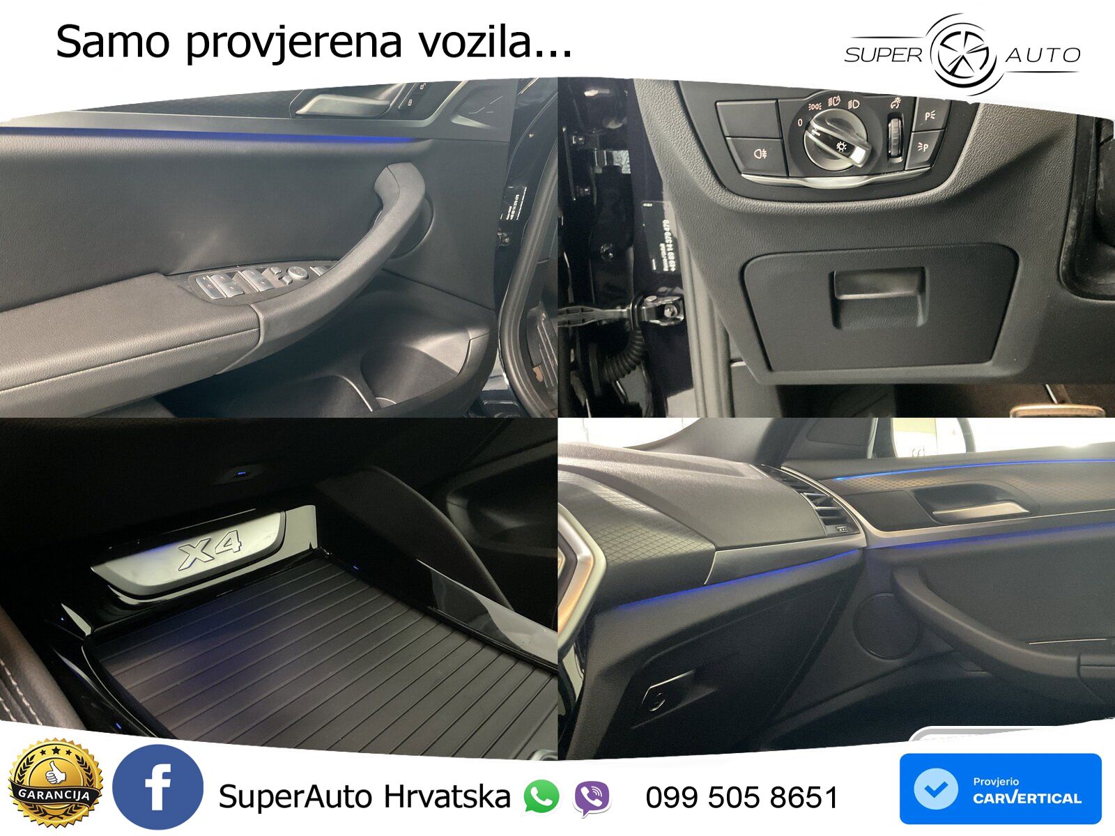 BMW X4 20d (190 KS) xDrive Steptronic M Sport LED+GR SJED+ACC