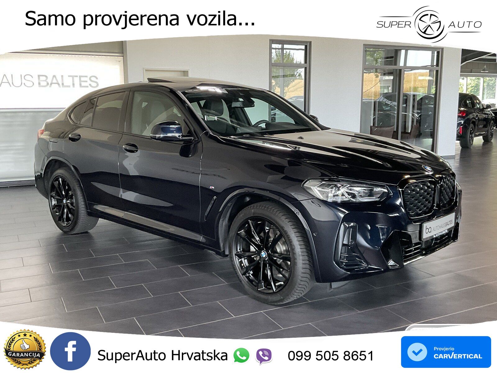 BMW X4 20d (190 KS) xDrive Steptronic M Sport LED+GR SJED+ACC