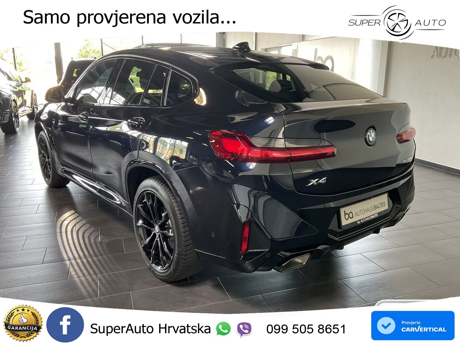BMW X4 20d (190 KS) xDrive Steptronic M Sport LED+GR SJED+ACC