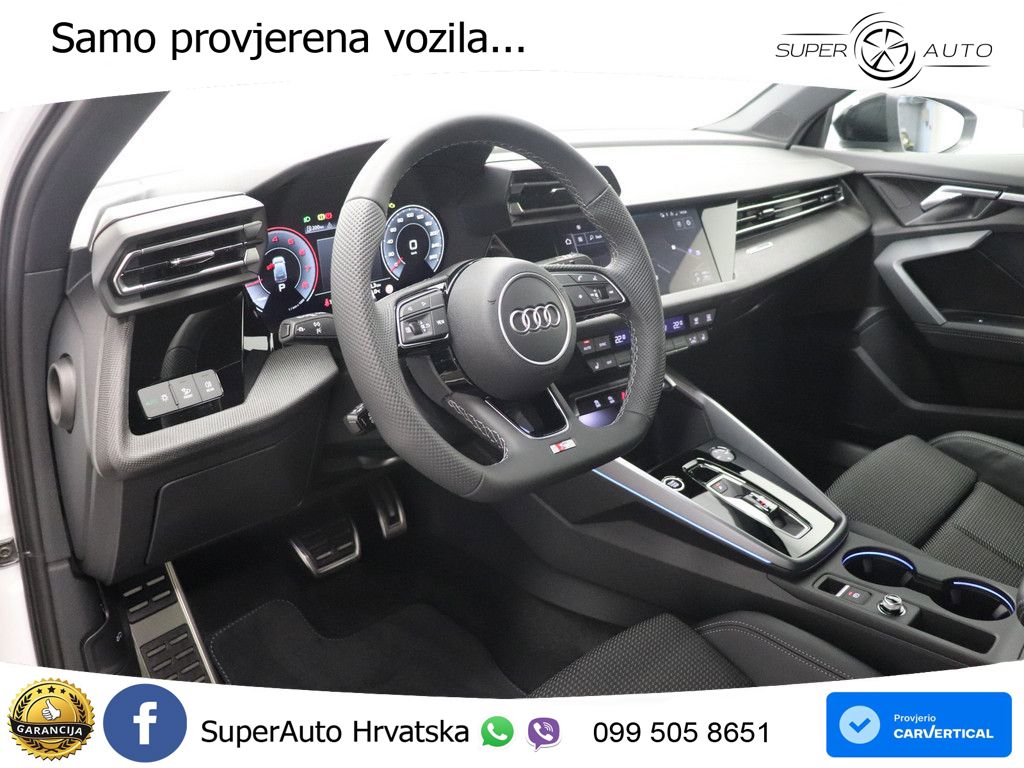 Audi A3 Sportback 30 TFSI (116 KS) Mild Hybrid S tronic advanced LED+GR SJED+ACC