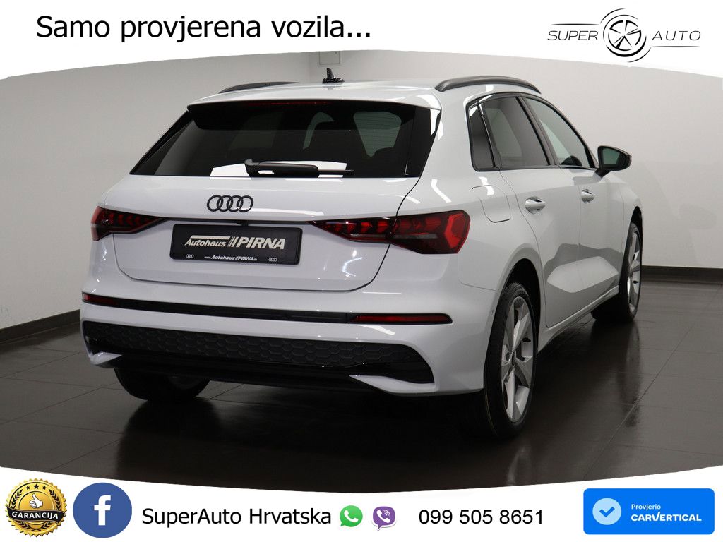 Audi A3 Sportback 30 TFSI (116 KS) Mild Hybrid S tronic advanced LED+GR SJED+ACC