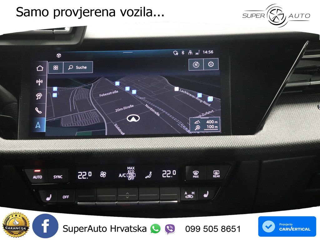 Audi A3 Sportback 30 TFSI (116 KS) Mild Hybrid S tronic advanced LED+GR SJED+ACC