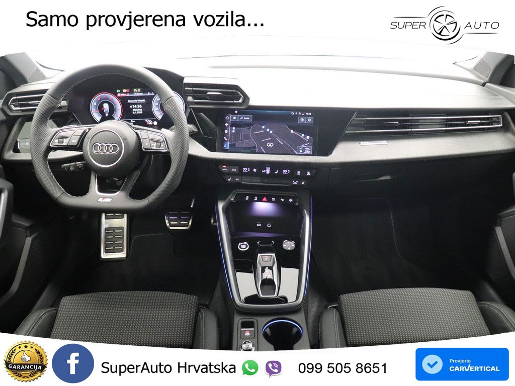 Audi A3 Sportback 30 TFSI (116 KS) Mild Hybrid S tronic advanced LED+GR SJED+ACC