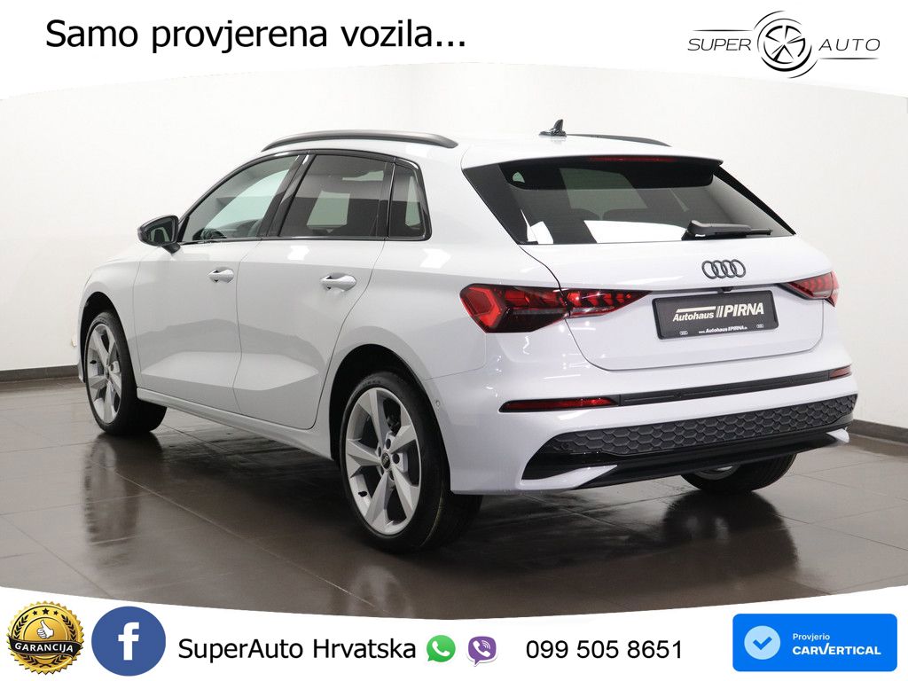 Audi A3 Sportback 30 TFSI (116 KS) Mild Hybrid S tronic advanced LED+GR SJED+ACC