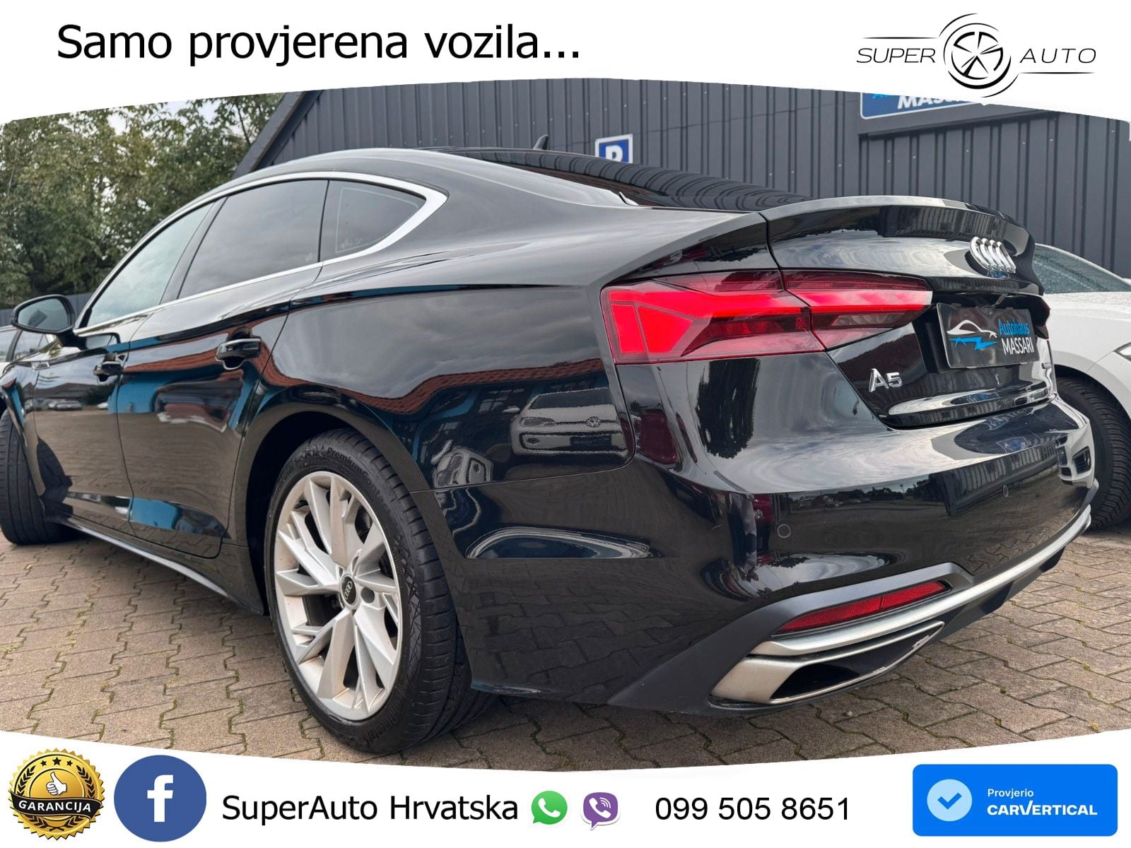 Audi A5 Sportback 45 TFSI (265 KS) quattro S tronic advanced MATRIX+GR SJED+KAM
