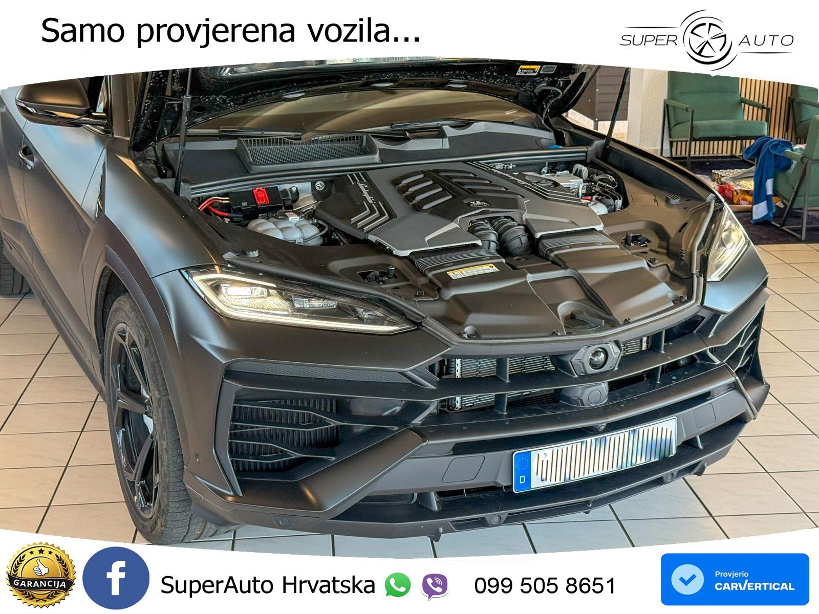 Lamborghini Urus SE 4.0 V8 (800 KS) 4WD Automatic