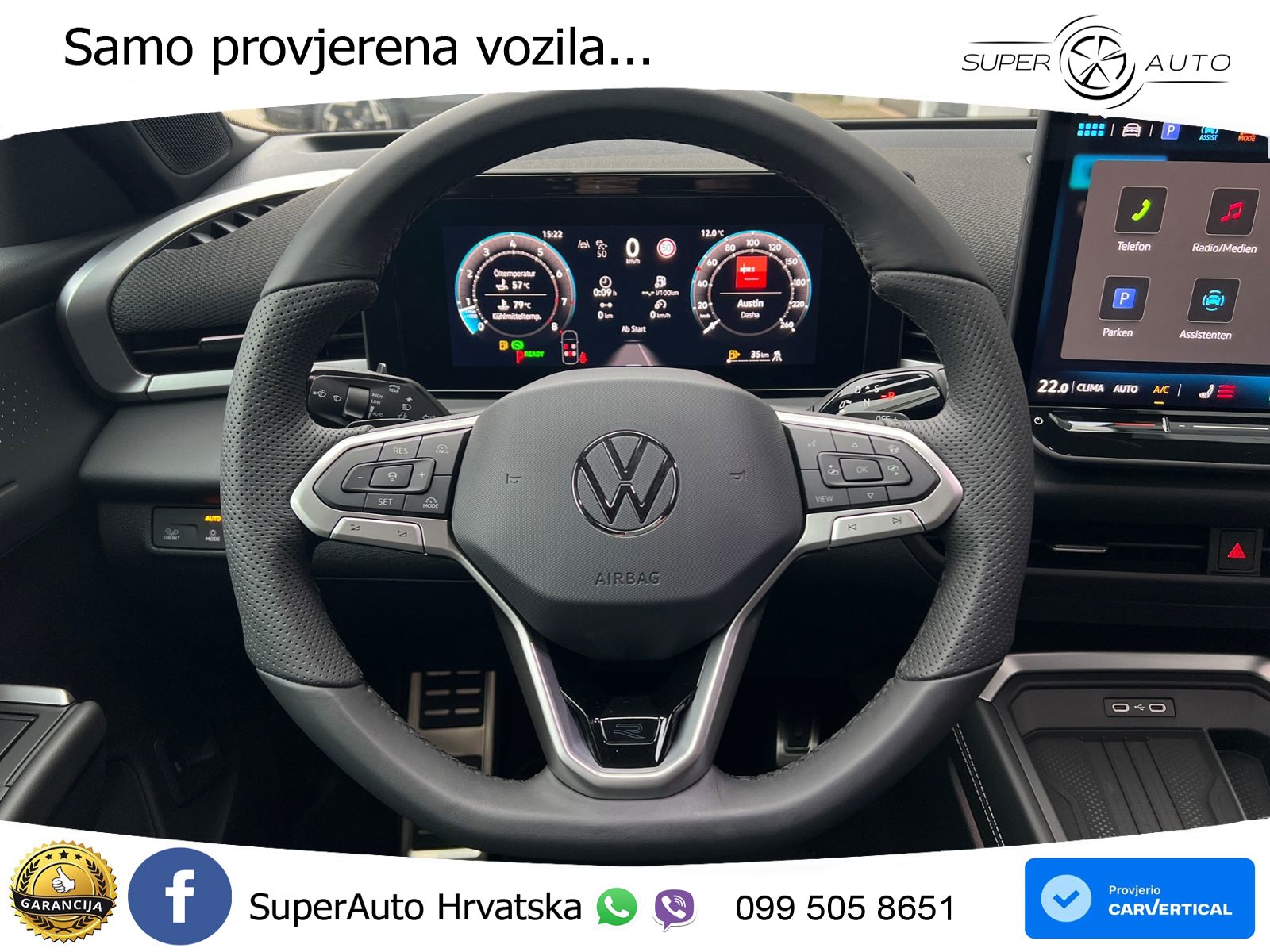 Volkswagen T-Roc 1.5 eTSI (150 KS)  DSG R-Line LED+GR SJED+ACC
