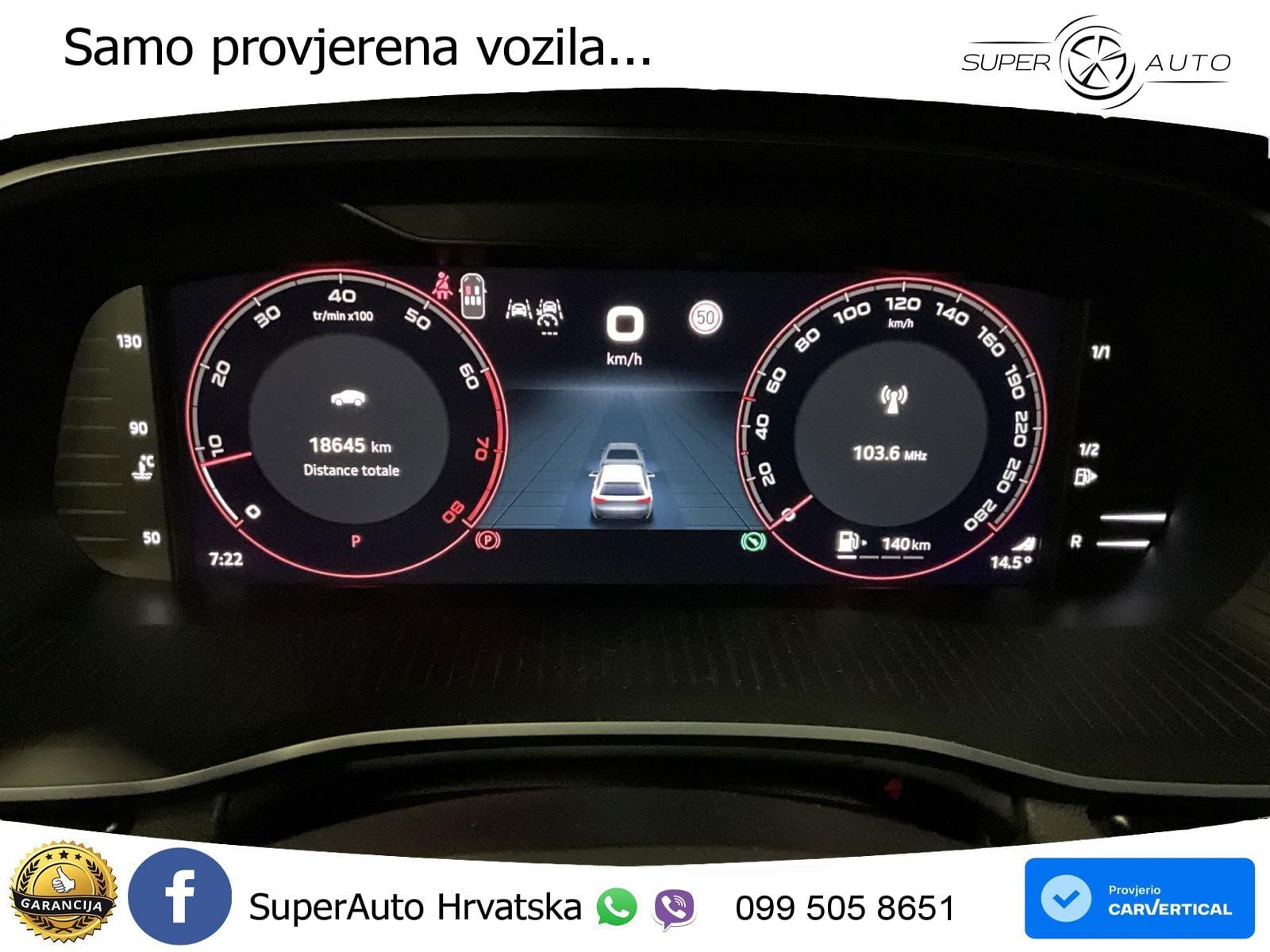 Škoda Octavia Combi RS 2.0 TSI (265 KS) DSG