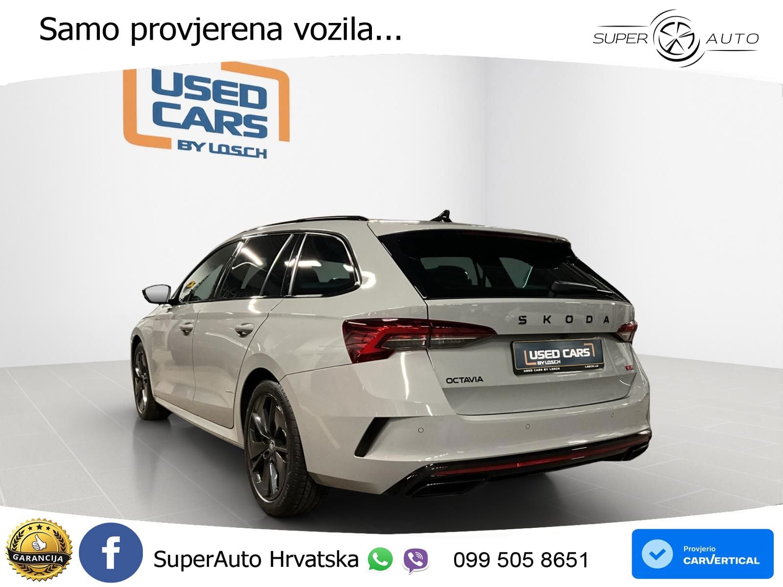 Škoda Octavia Combi RS 2.0 TSI (265 KS) DSG