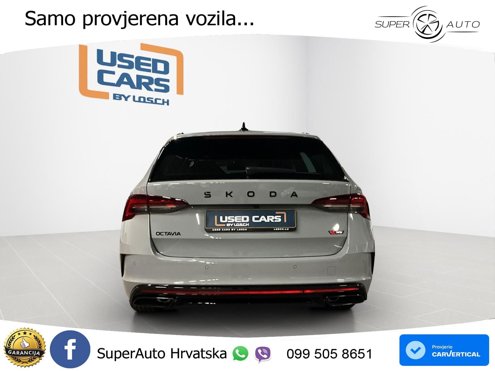 Škoda Octavia Combi RS 2.0 TSI (265 KS) DSG