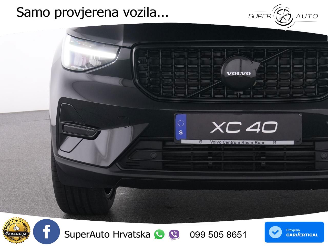 Volvo XC40 2.0 B3 163 KS Automatic LED+GR SJED+ACC