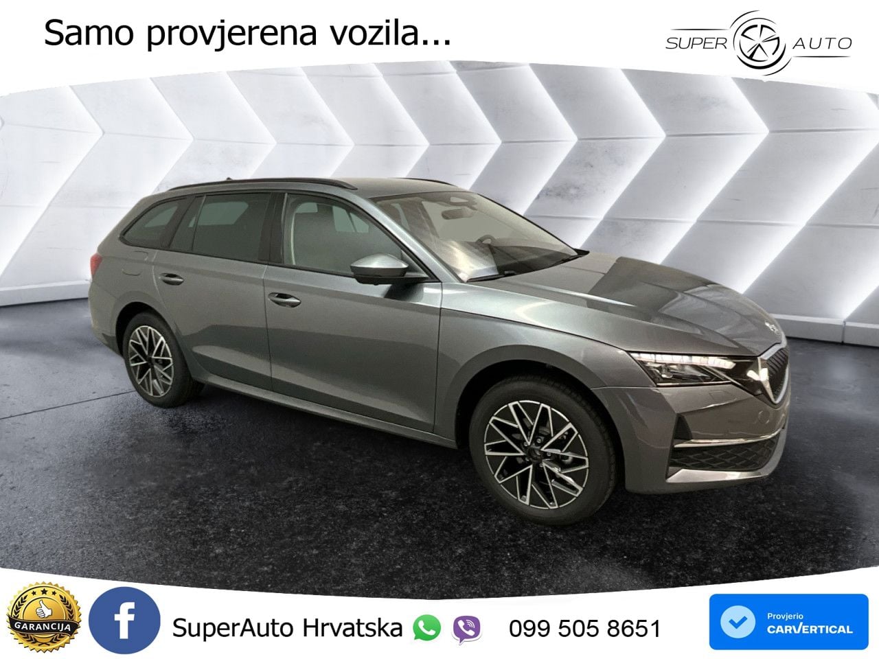 Škoda Octavia Combi 2.0 TDI (150 KS) DSG MATRIX+GR SJED+KAM