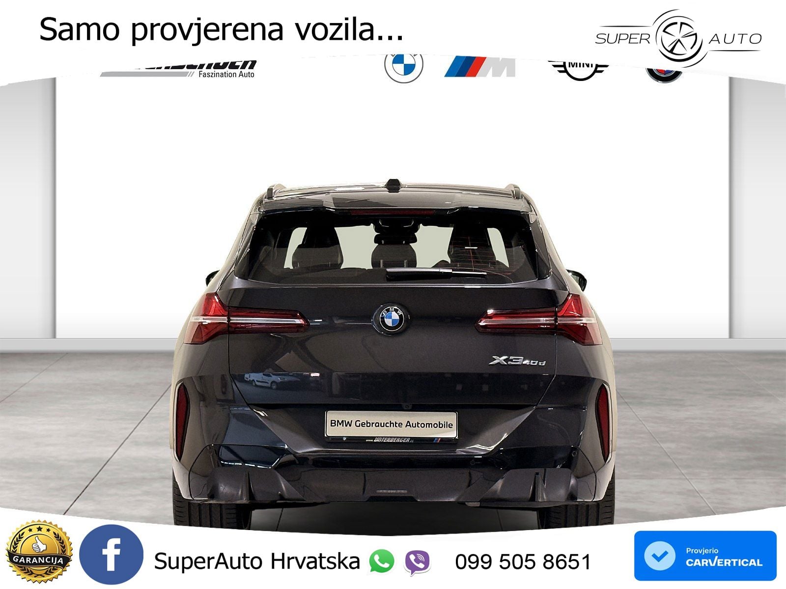 BMW X3 40d xDrive Steptronic M Sport LED+GR SJED+ACC