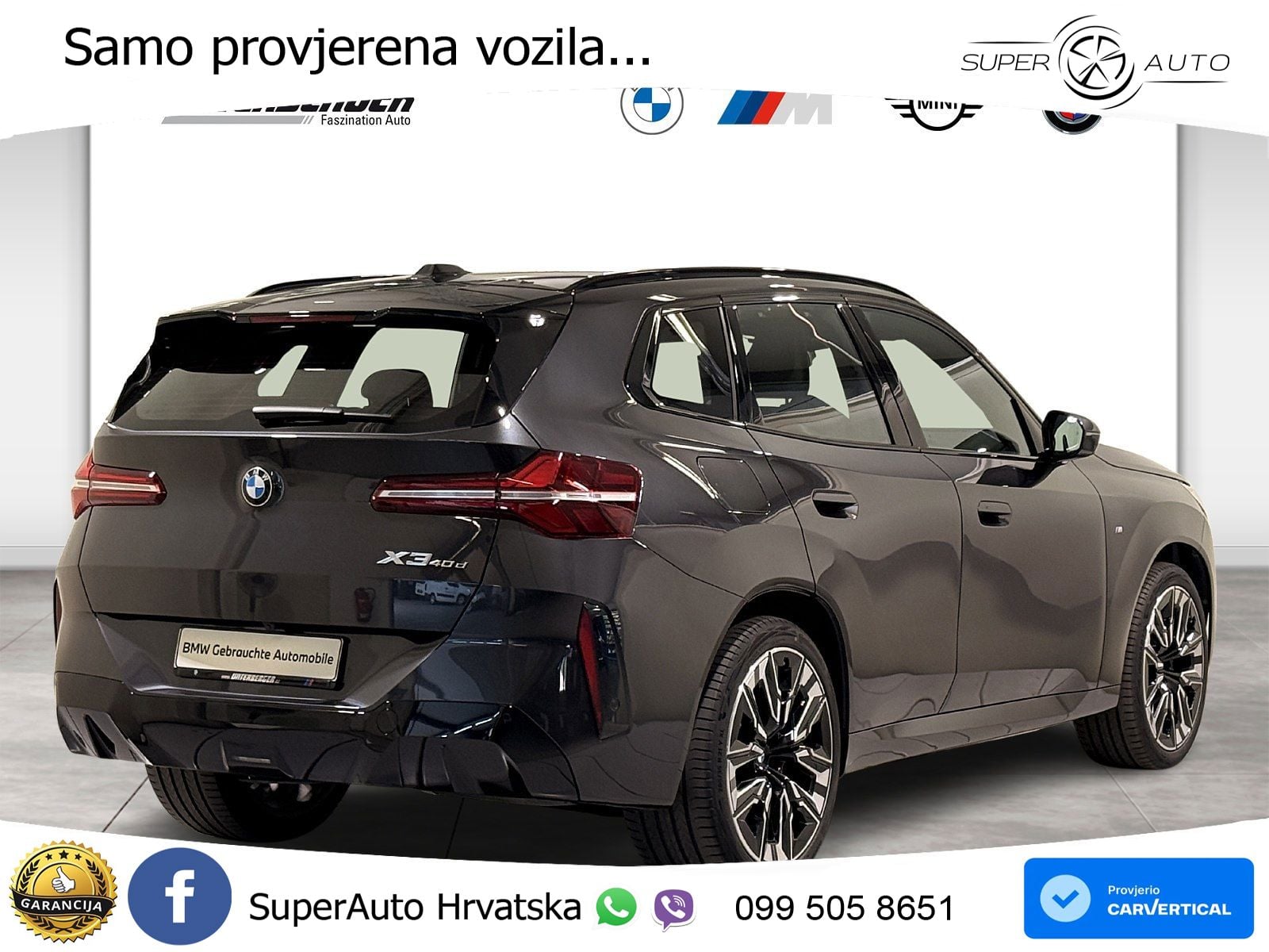 BMW X3 40d xDrive Steptronic M Sport LED+GR SJED+ACC
