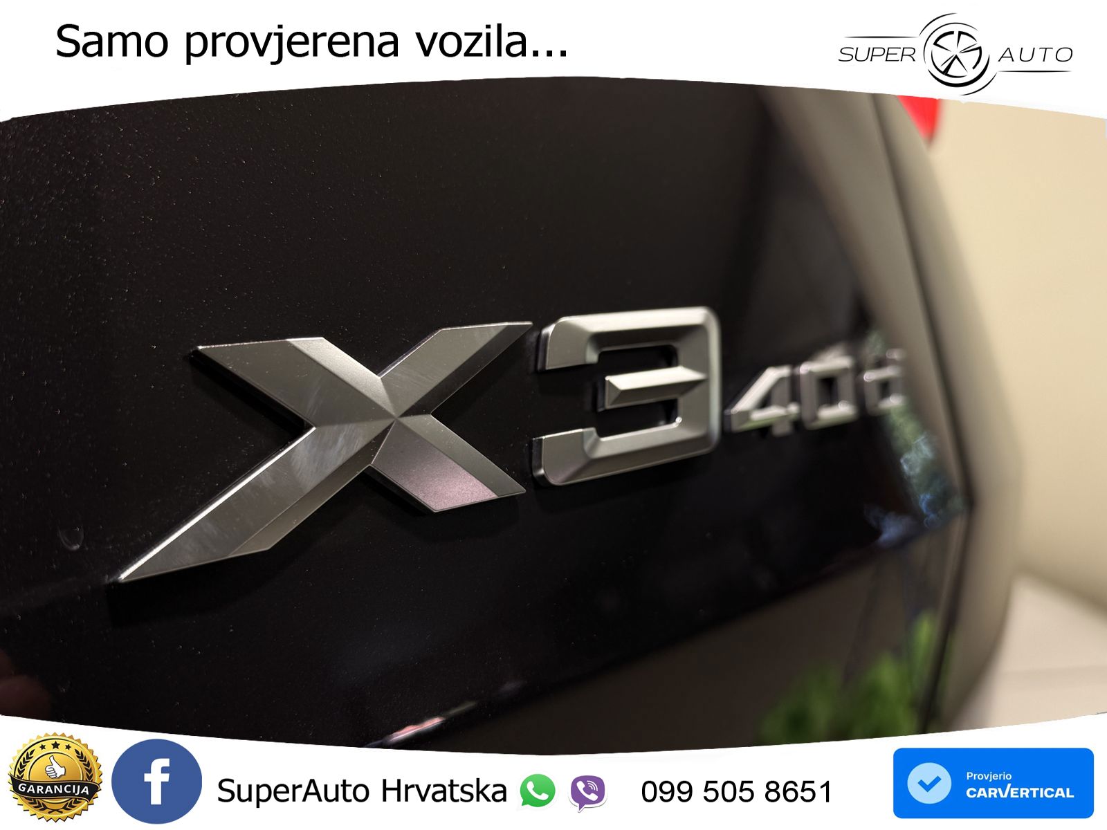 BMW X3 40d xDrive Steptronic M Sport LED+GR SJED+ACC