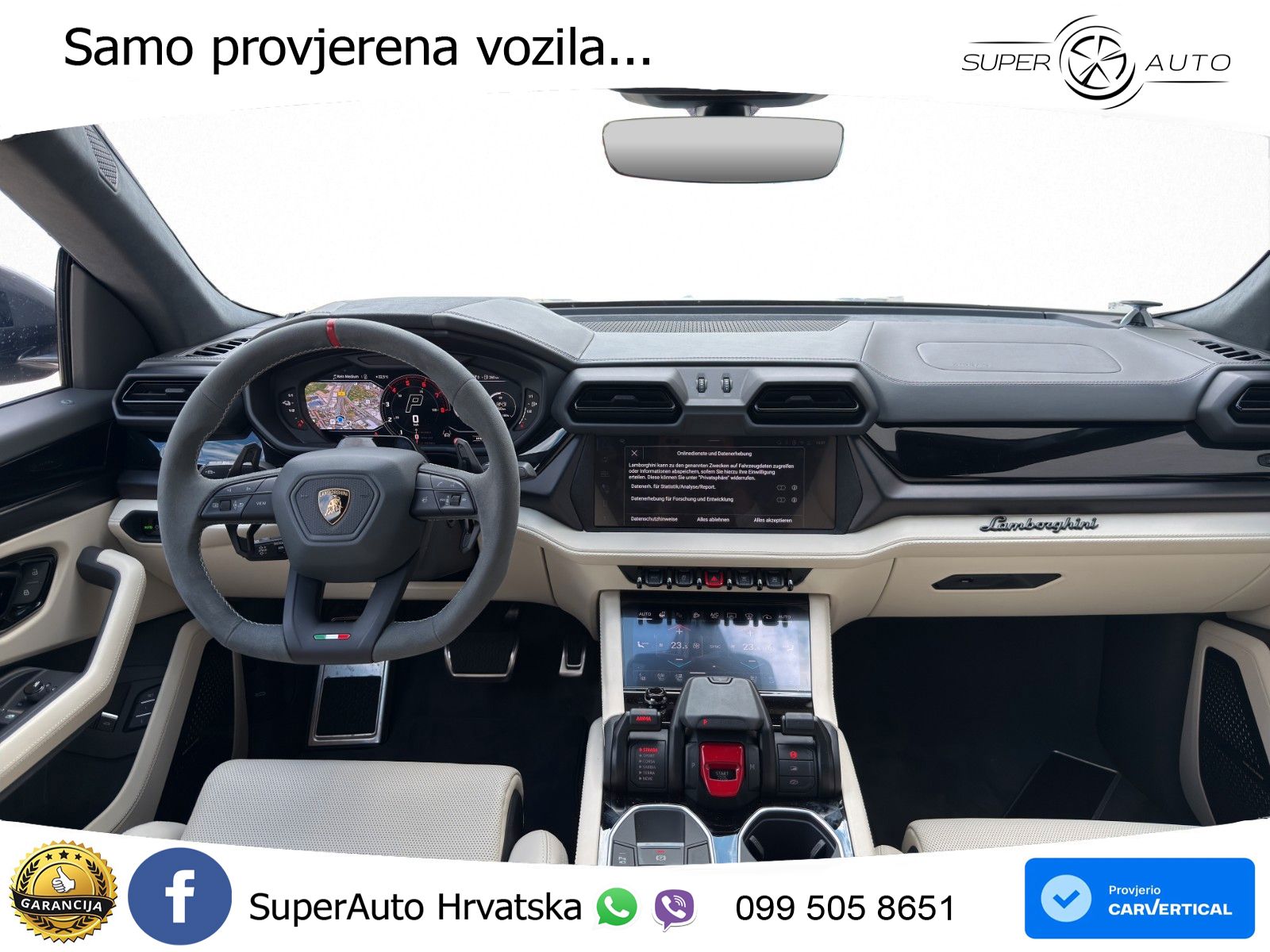 Lamborghini Urus SE 4.0 V8 (800 KS) 4WD Automatic LED+GR SJED+ACC